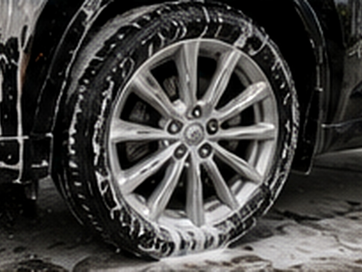 Detailed wheel cleaning by Karfort Auto Spa